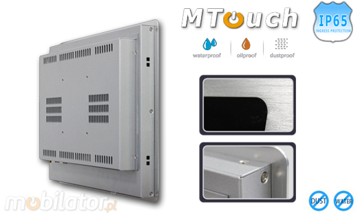 MTouch Operatorski Panel Przemyslowy MobiBOX IP65 i7 15 Komputer panelowy Panel PC  Przemysowy komputer panelowy Ekran rezystancyjny 5 wire resistive wywietlacz 15 cali mobilator.pl New Portable Devices Windows RS-232 COM VGA HDMI Intel i7-3517U
